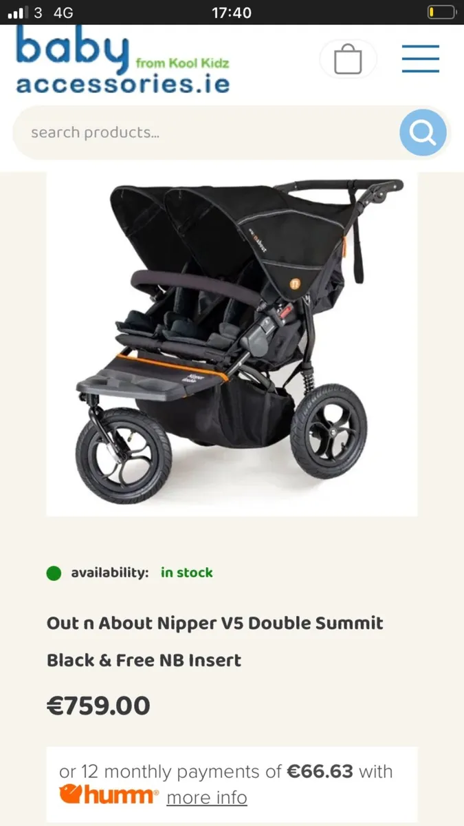 Out and about double buggies - Image 1