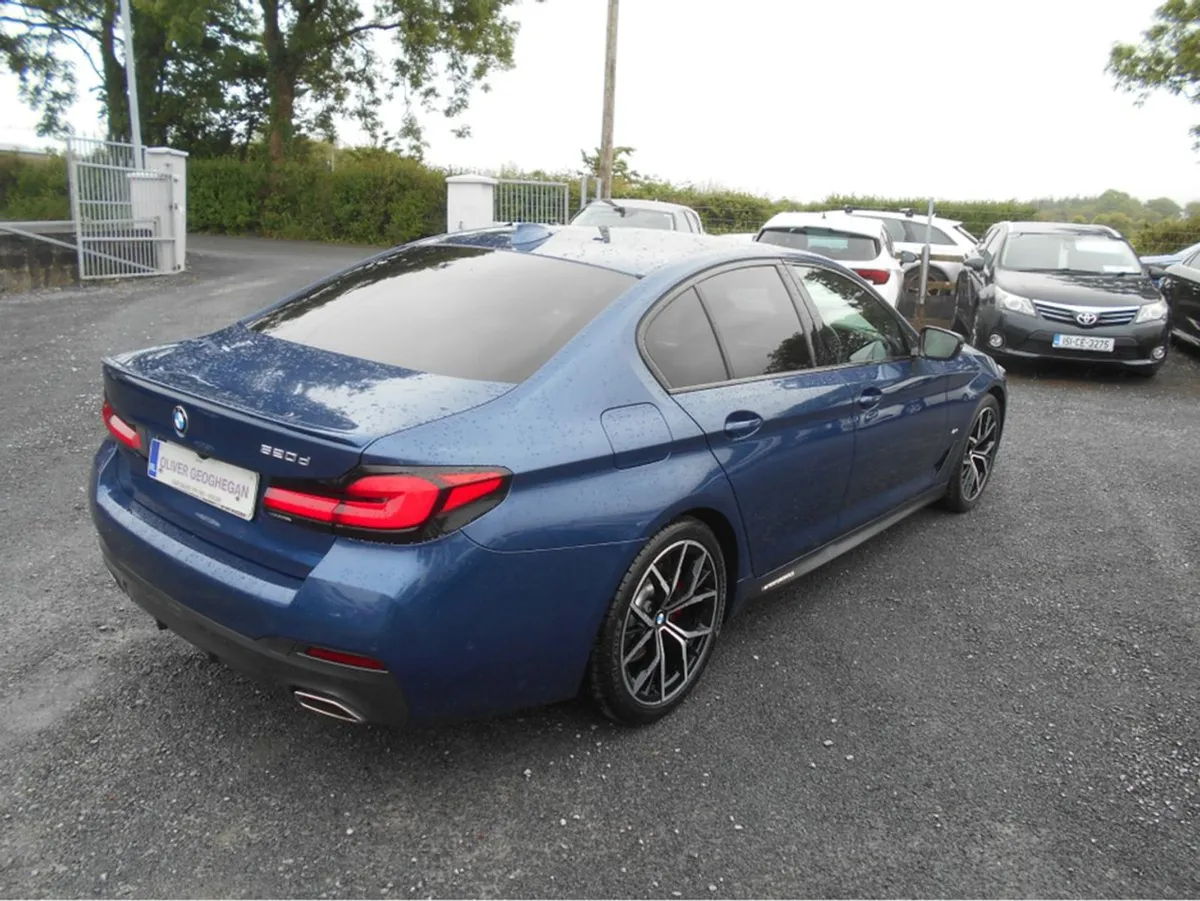 BMW 5 Series 520D M Sport Auto (blond Leather) (l - Image 2