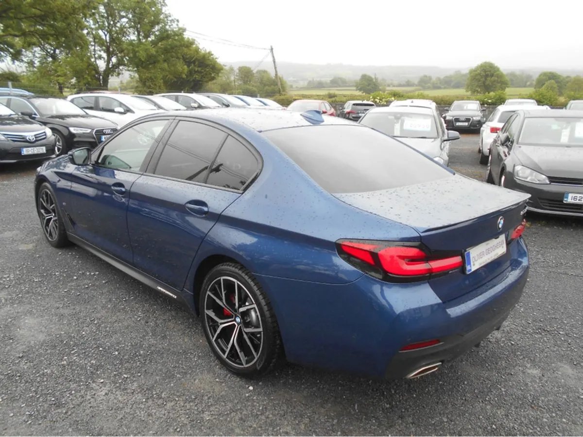 BMW 5 Series 520D M Sport Auto (blond Leather) (l - Image 3