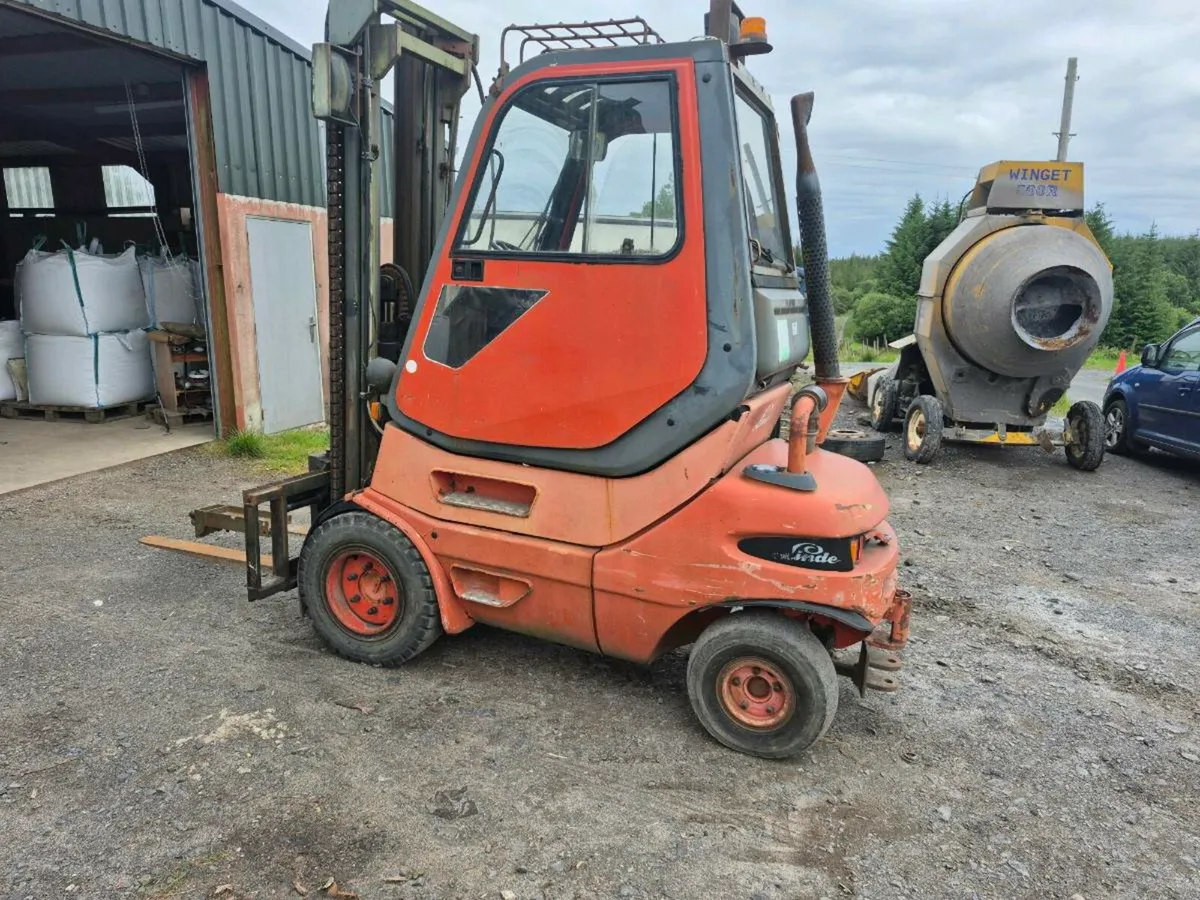 Linde 3ton forklift - Image 1