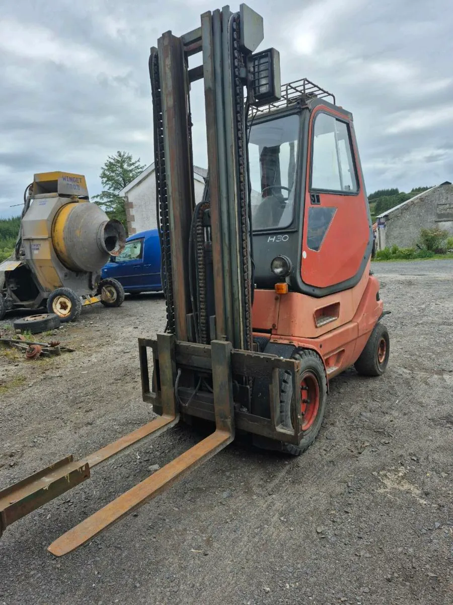 Linde 3ton forklift - Image 2