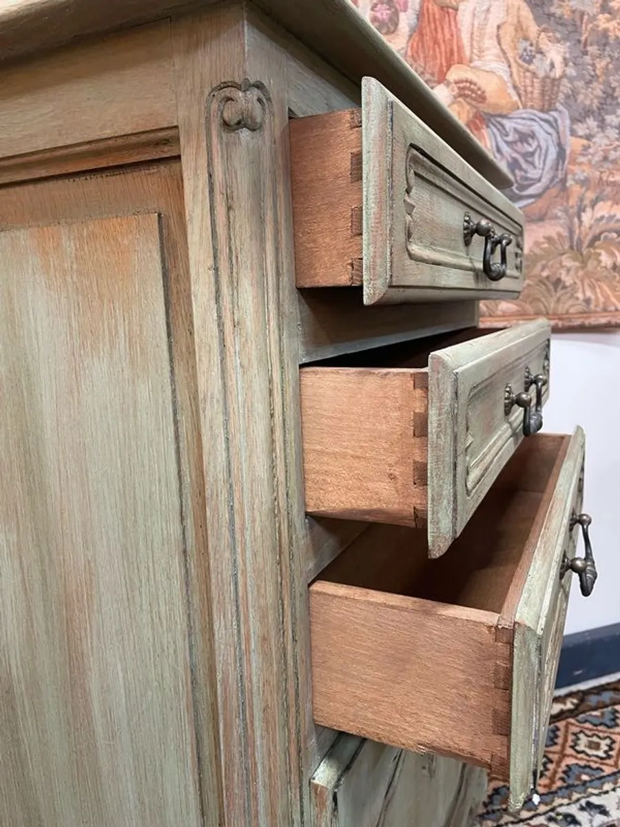 Fabulous Mid-20th Century French Provincial Side Cabinet - Image 2