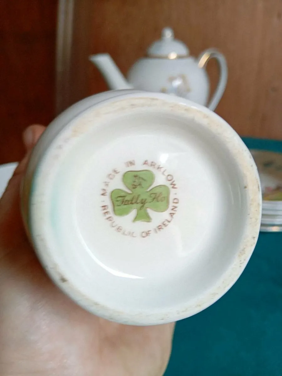 Vintage Arklow China tea set Tally ho pattern - Image 3