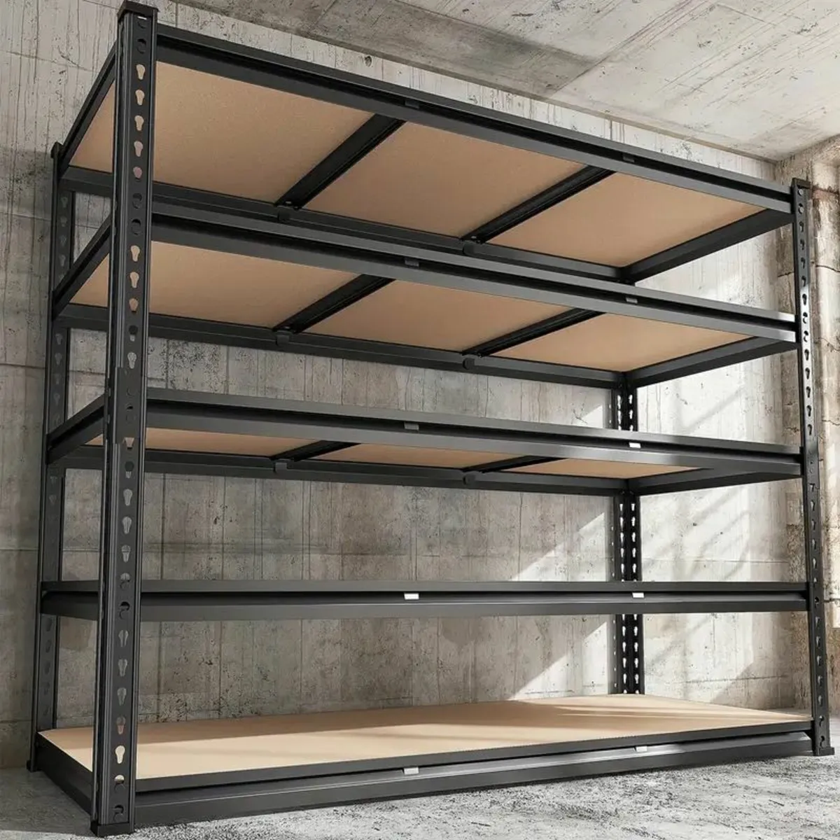 Wide Garage Storage Rack Heavy Duty Shelves - Image 2