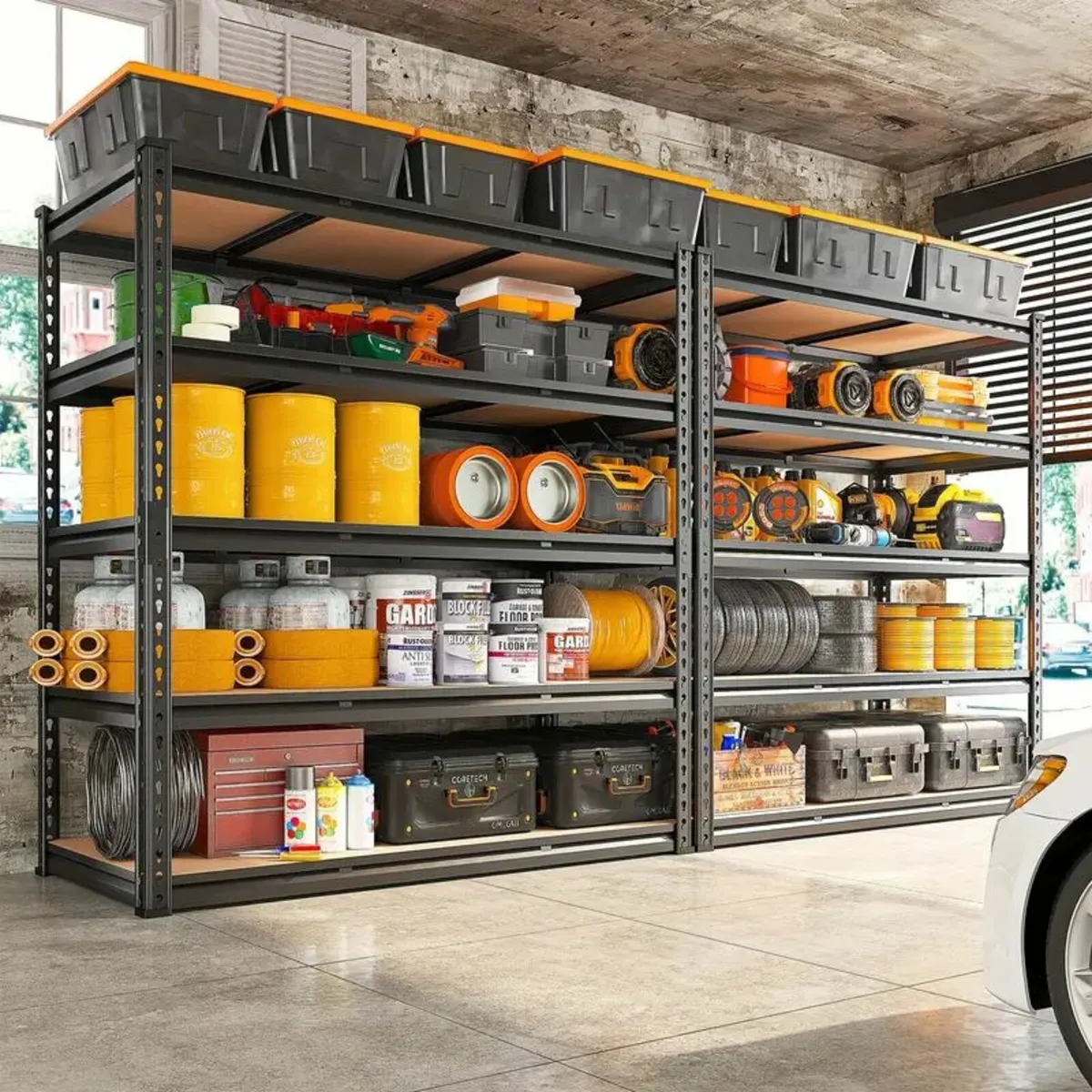 Wide Garage Storage Rack Heavy Duty Shelves - Image 3