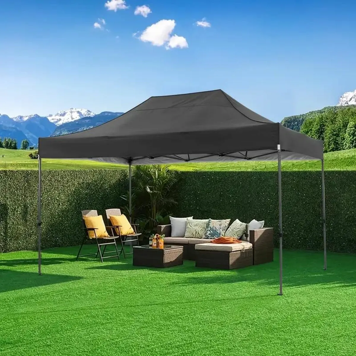 3x4.5m Heavy Duty Pop Up Canopy Tent - Image 4