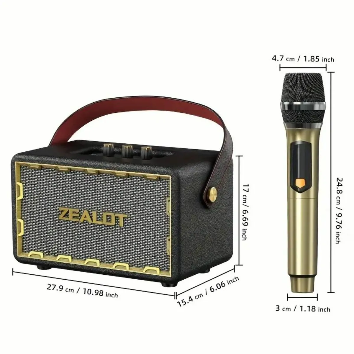 Two Wireless Karaoke Microphones - Image 2