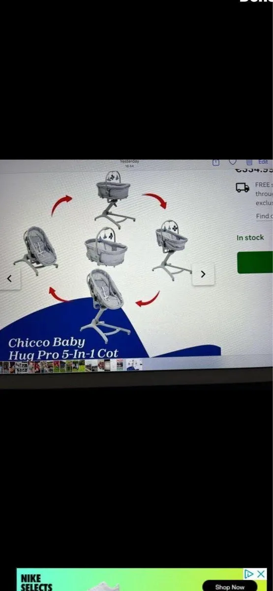 Chicco, Baby Hug / 5- in 1 cot - Image 3
