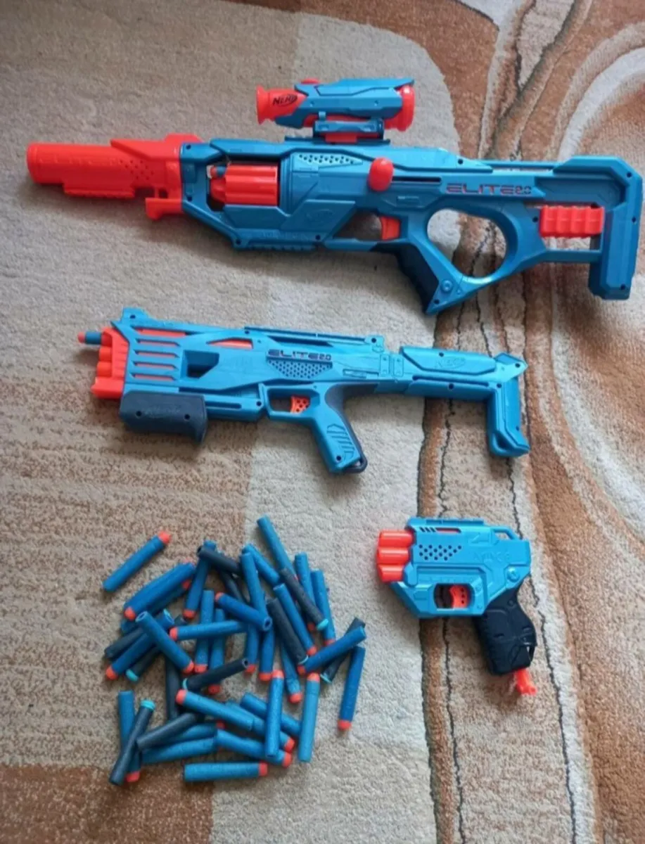 Roller Skates like New & Free Nerf Gun's set - Image 4