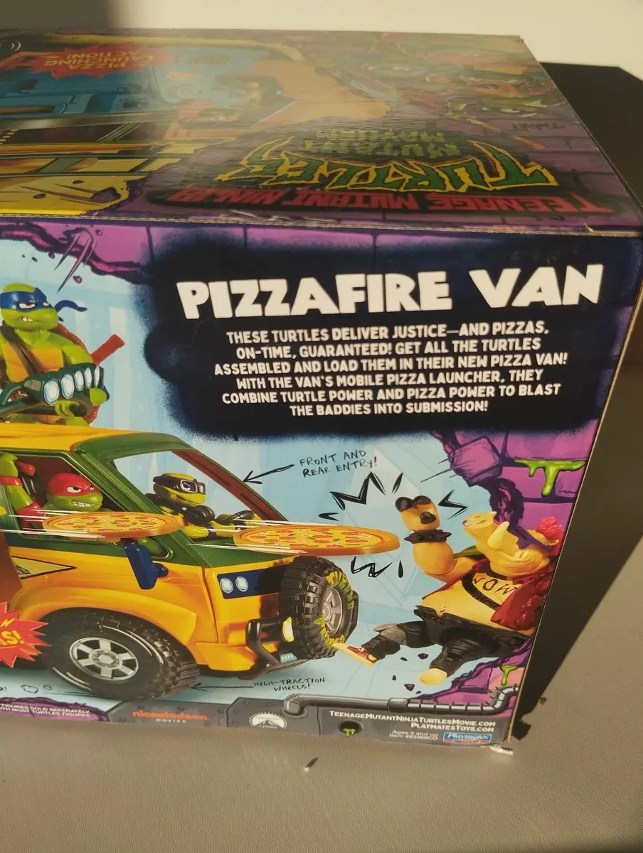 Teenage Mutant Ninja Turtles Pizza Fire Van - Image 4