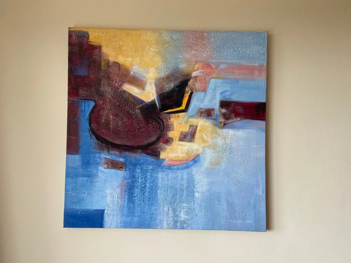 Oil on canvas painting