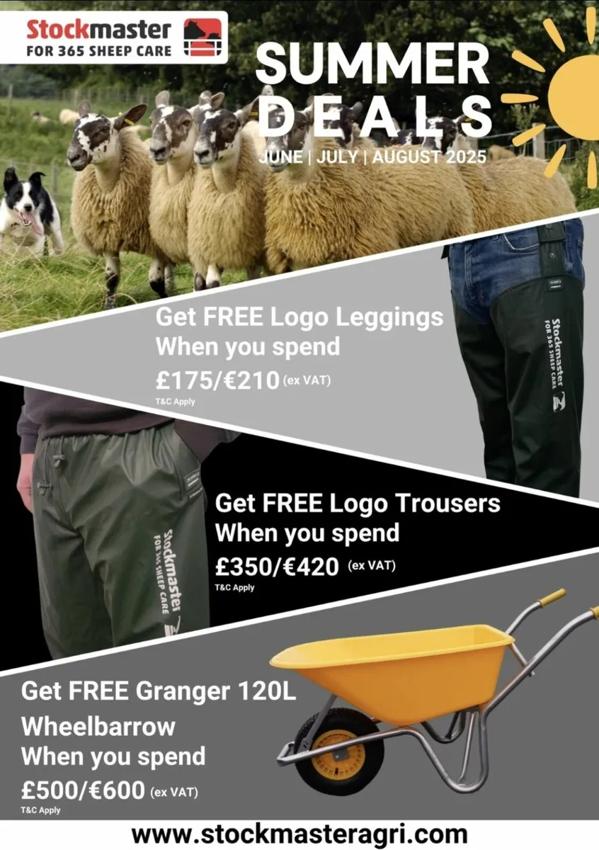 Summer Deals, June, July, August 2025 - Image 1