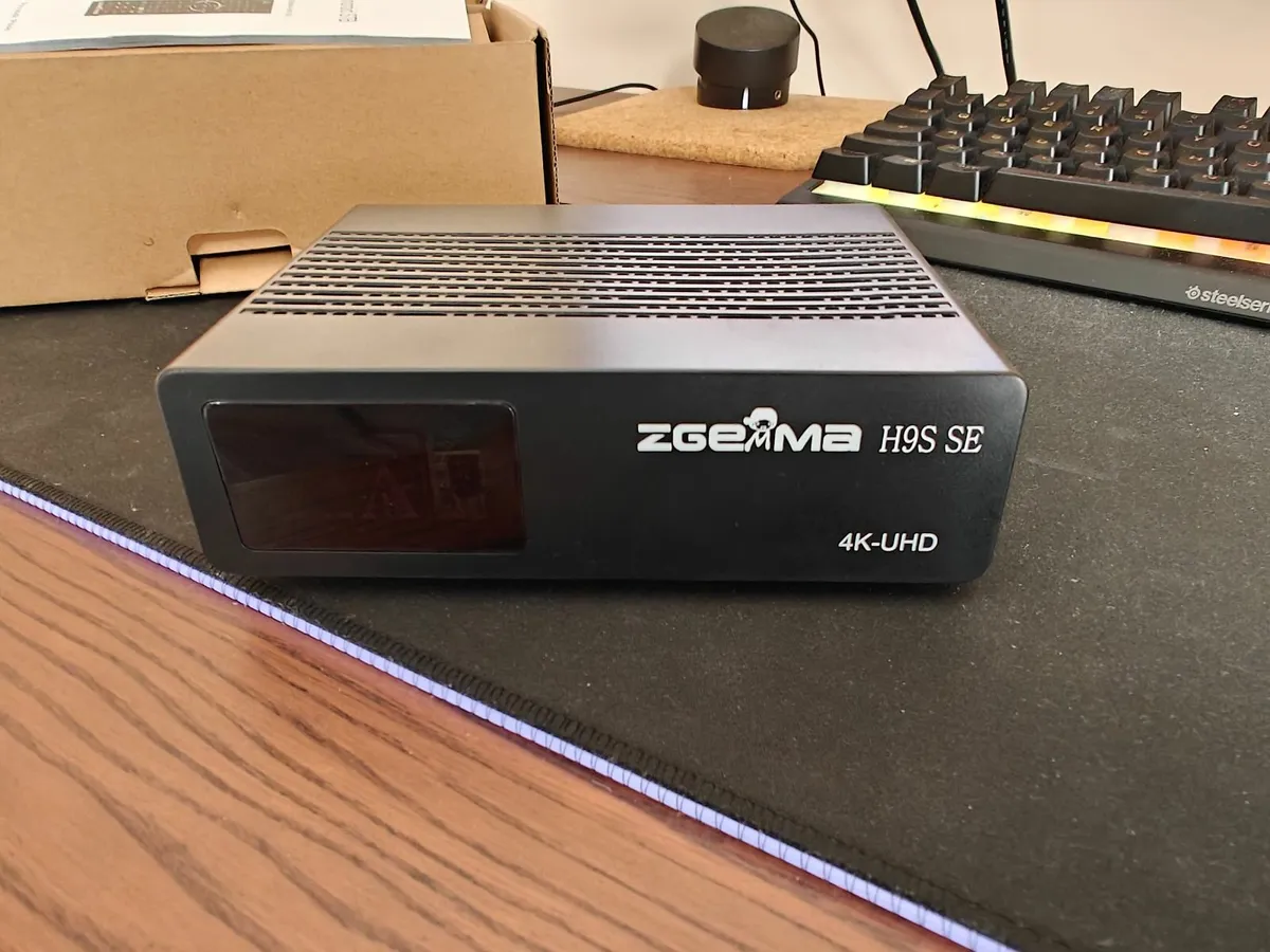 ZGEMMA H9S SE- 4K- LINUX+ANDROID SAT TUNER - Image 1