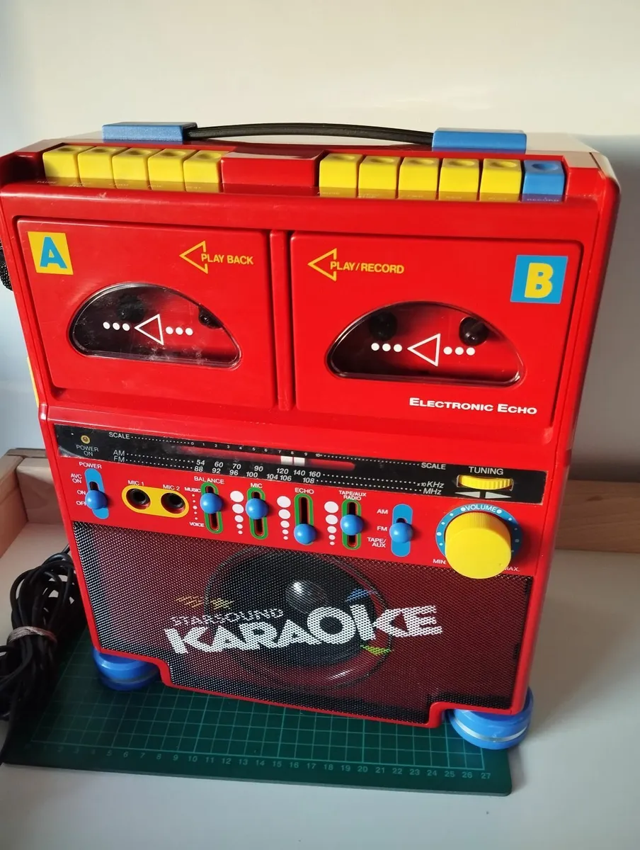 90s Retro Karaoke Machine New Never Used - Image 1