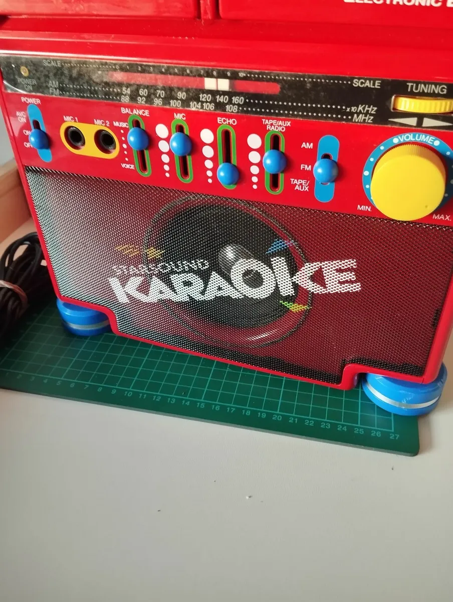 90s Retro Karaoke Machine New Never Used - Image 4