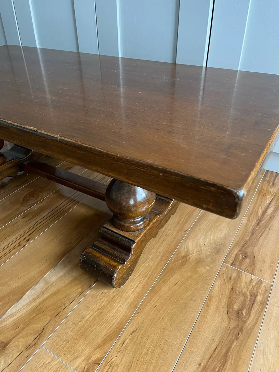 Mahogany coffee table - Image 3