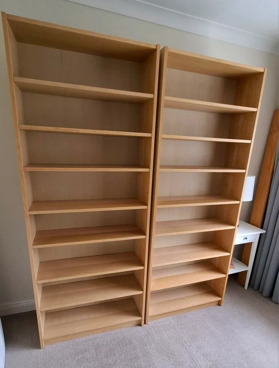 2 Billy Bookcases - Image 1
