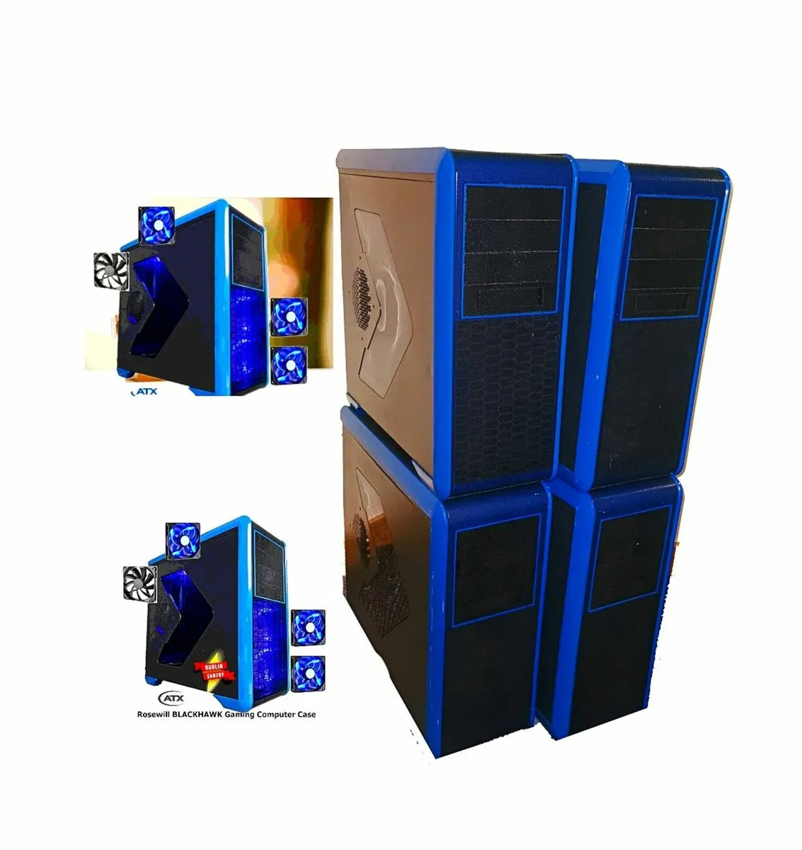 ATX Gaming Computer Large Case DUBLIN - Image 1
