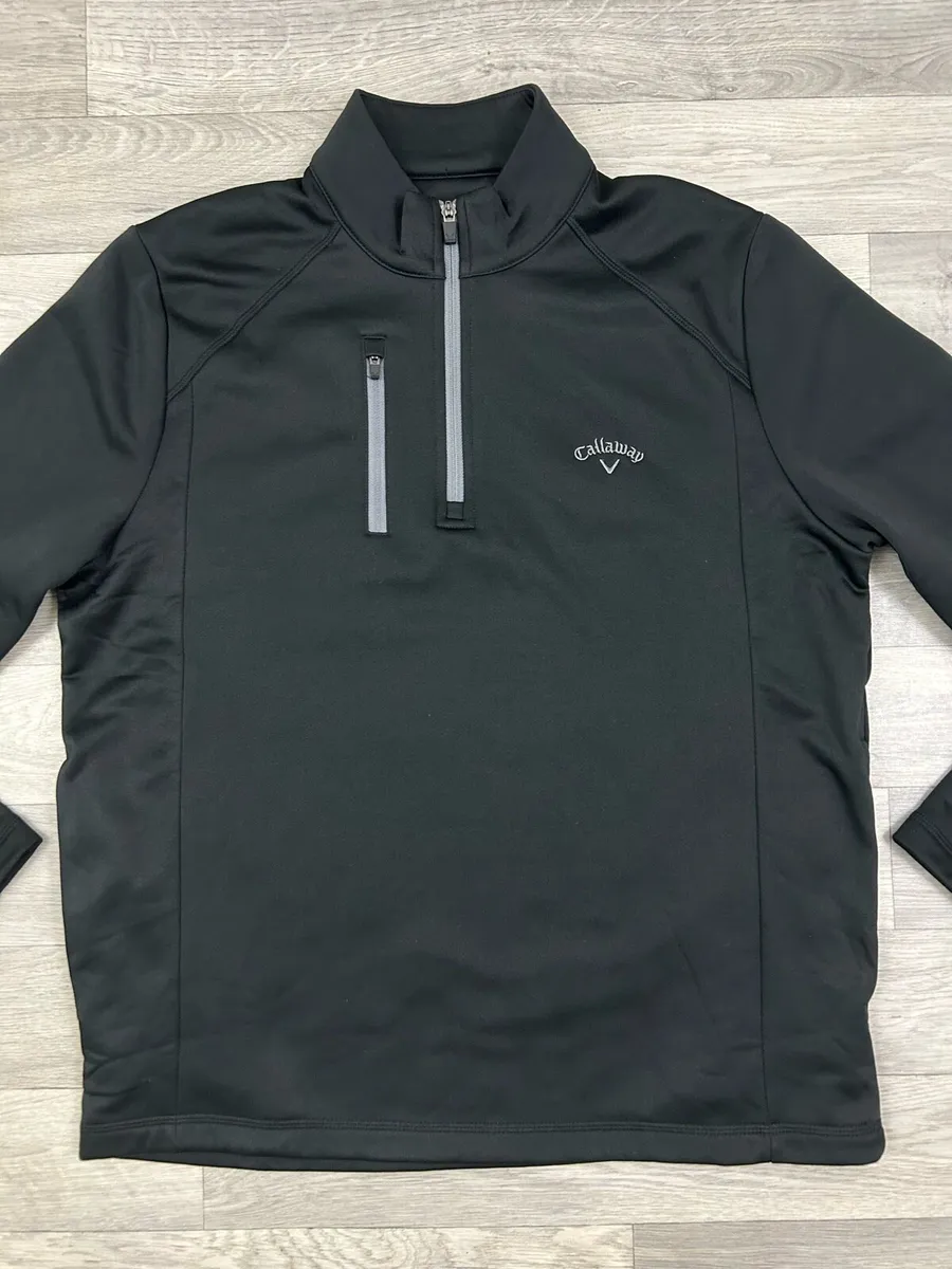 Callaway Half Zip Golf Jumper Mens Medium - Image 2