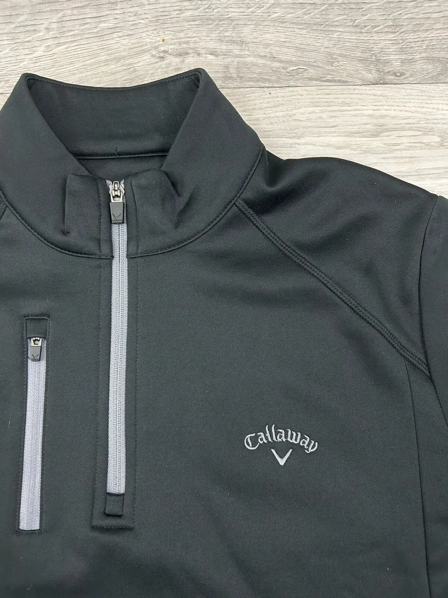 Callaway Half Zip Golf Jumper Mens Medium - Image 3