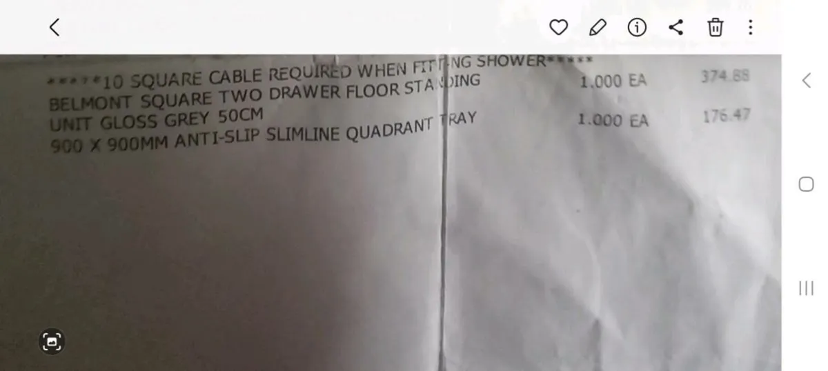 Quadrant Shower Tray - Image 3