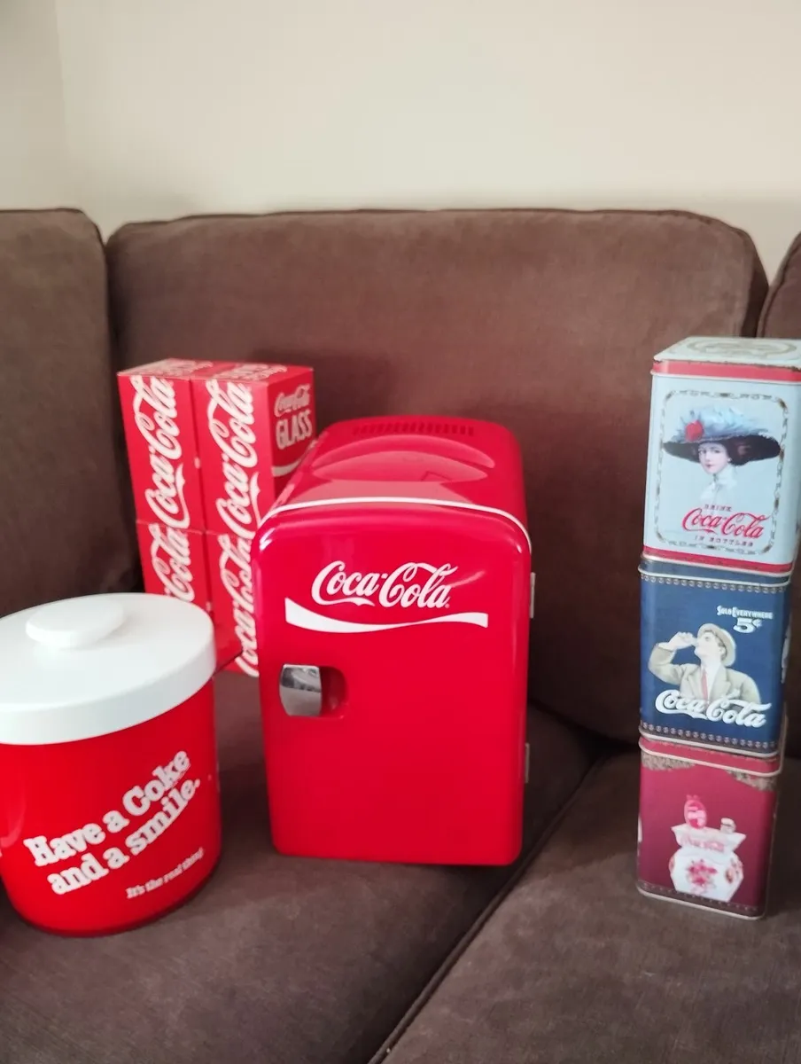 CocaCola Collector Set Fridge Trays 80s ice bucket - Image 2