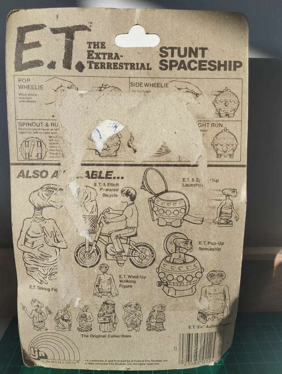 E.T. The ExtraTerrestrial Stunt Spaceship Vint 82 - Image 3