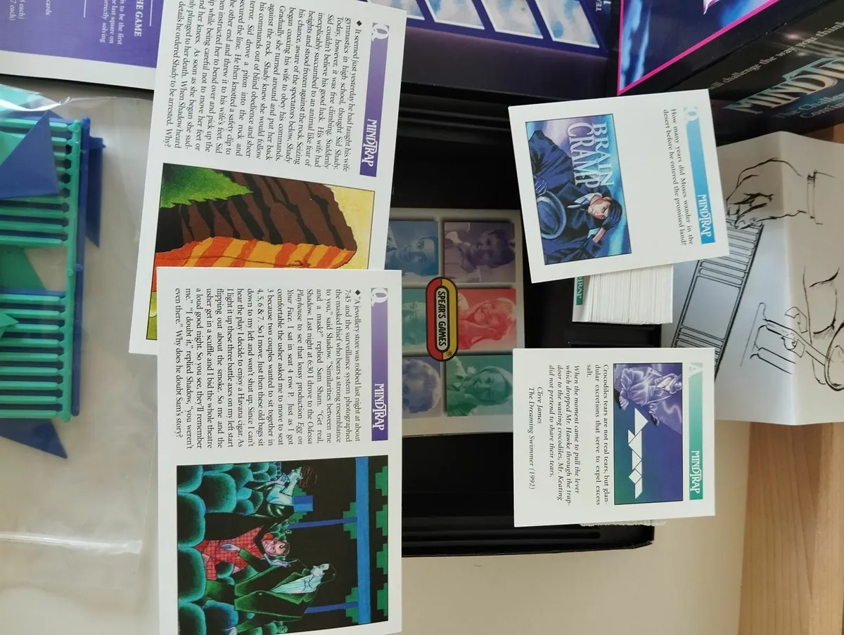 Mindtrap II Board Game Complete Set - Image 3