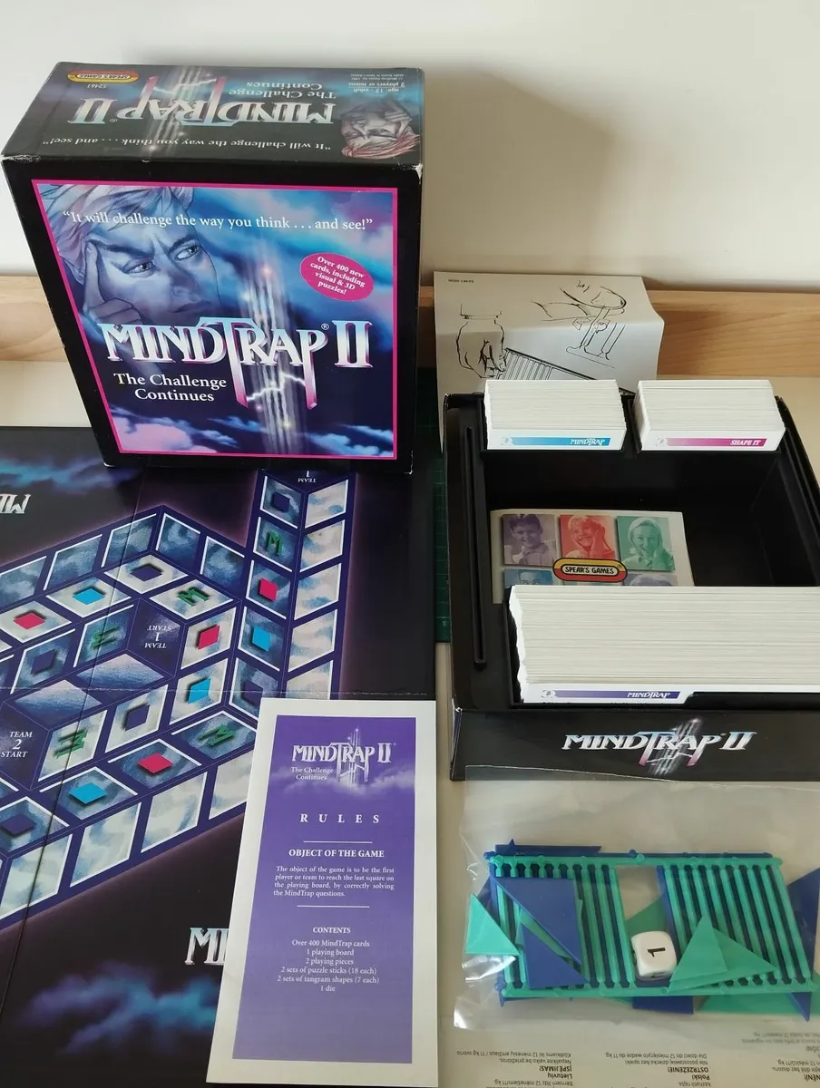 Mindtrap II Board Game Complete Set - Image 4