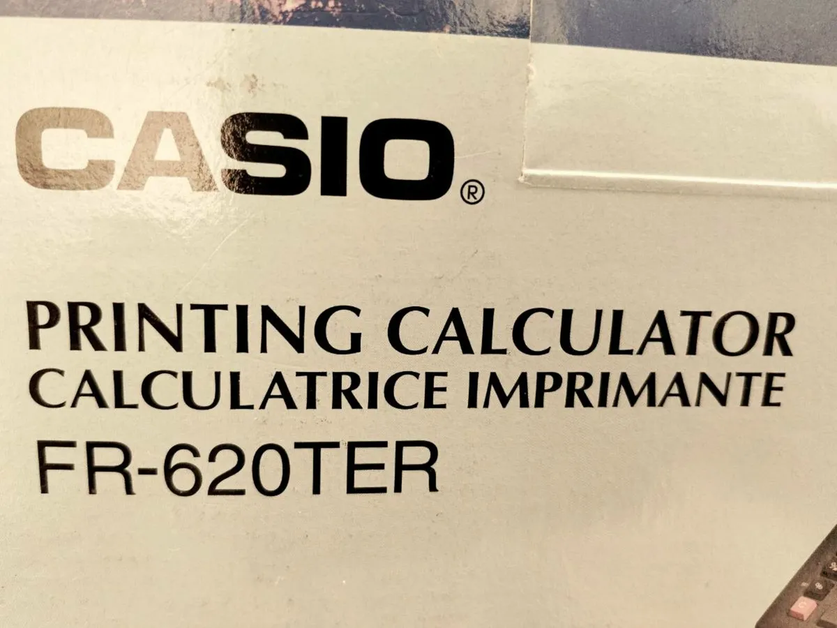 CASIO COLOUR PRINTING CALCULATOR, Still In Box ! - Image 4