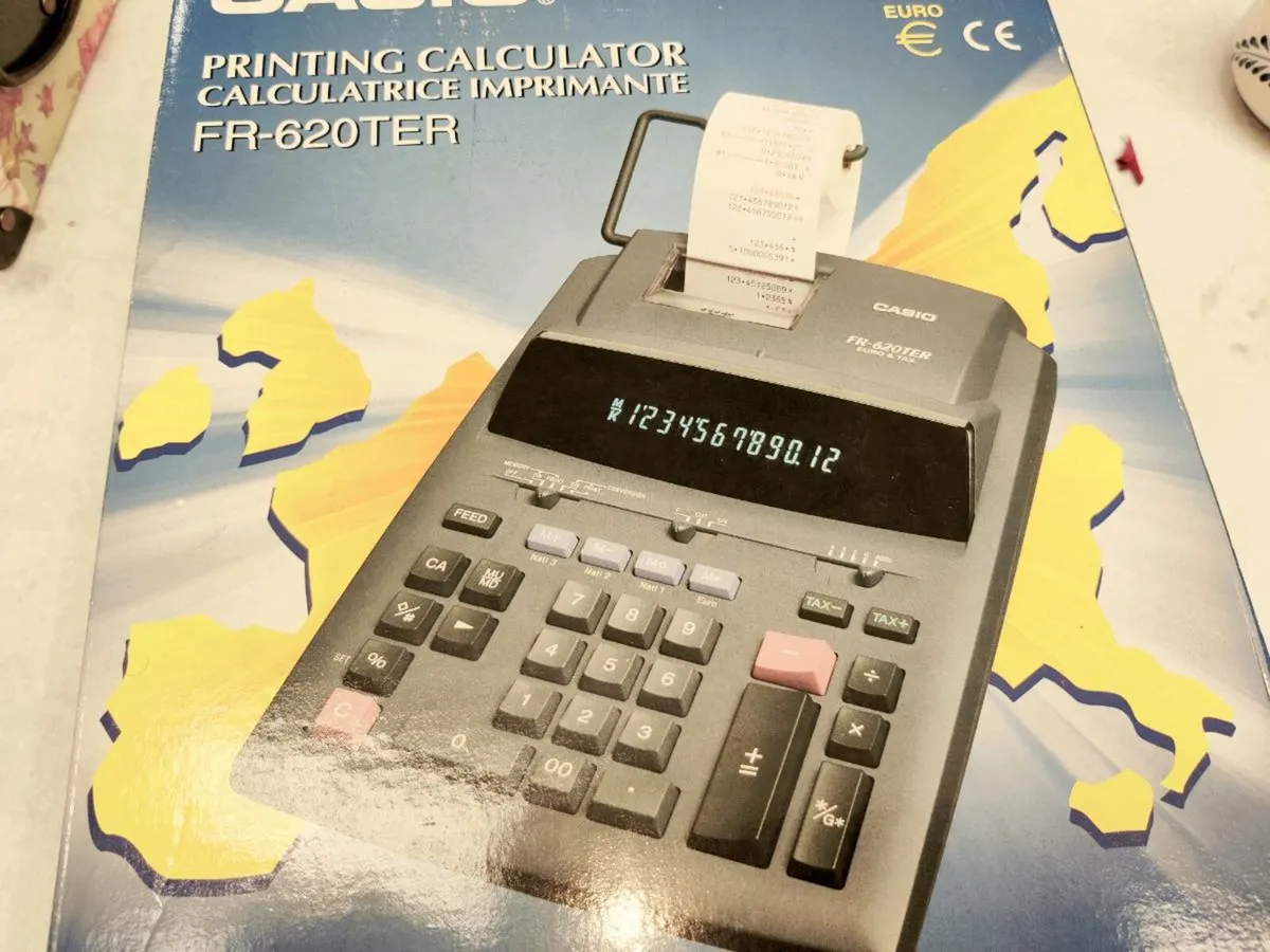 CASIO COLOUR PRINTING CALCULATOR, Still In Box ! - Image 2