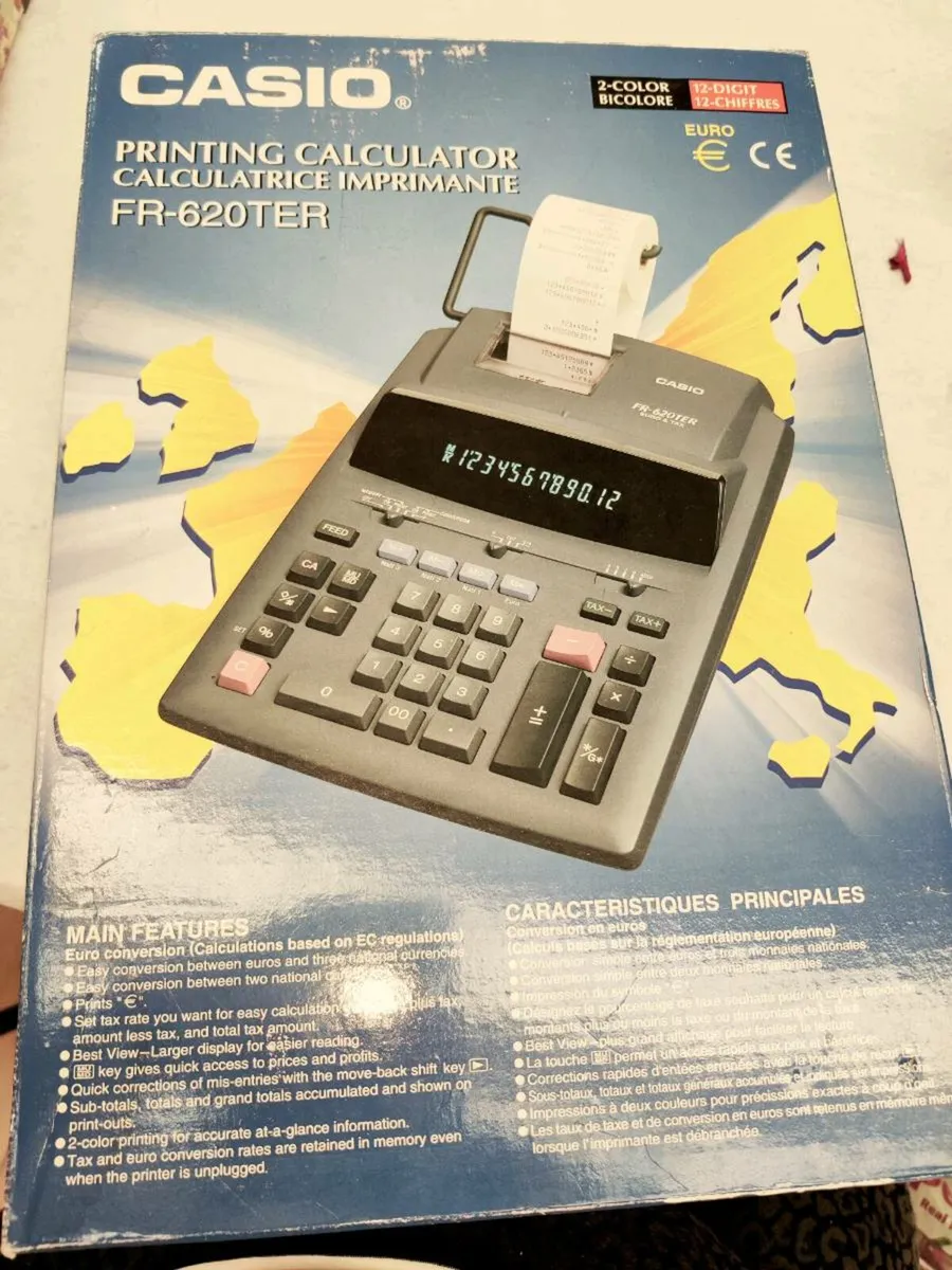 CASIO COLOUR PRINTING CALCULATOR, Still In Box ! - Image 1