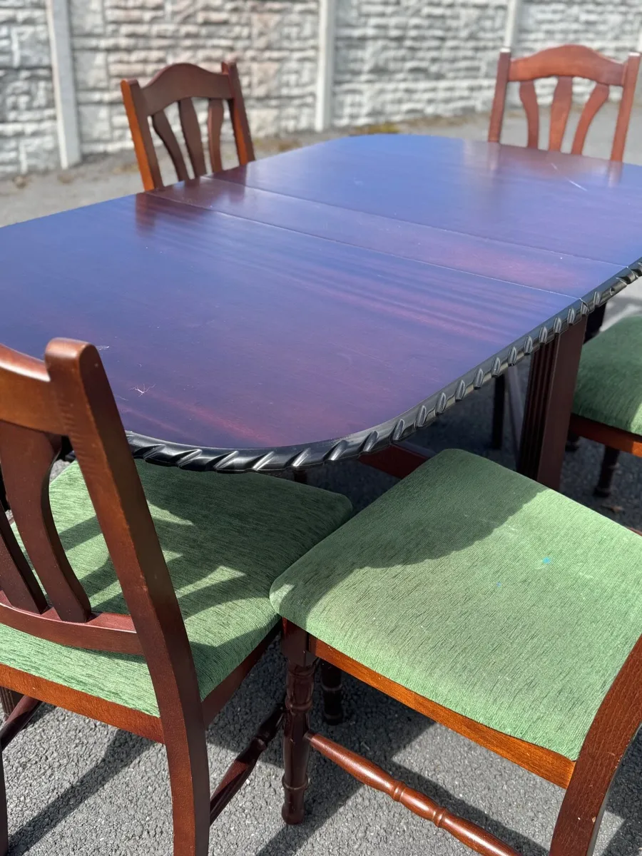 Dining Table with 6 chairs - Image 3
