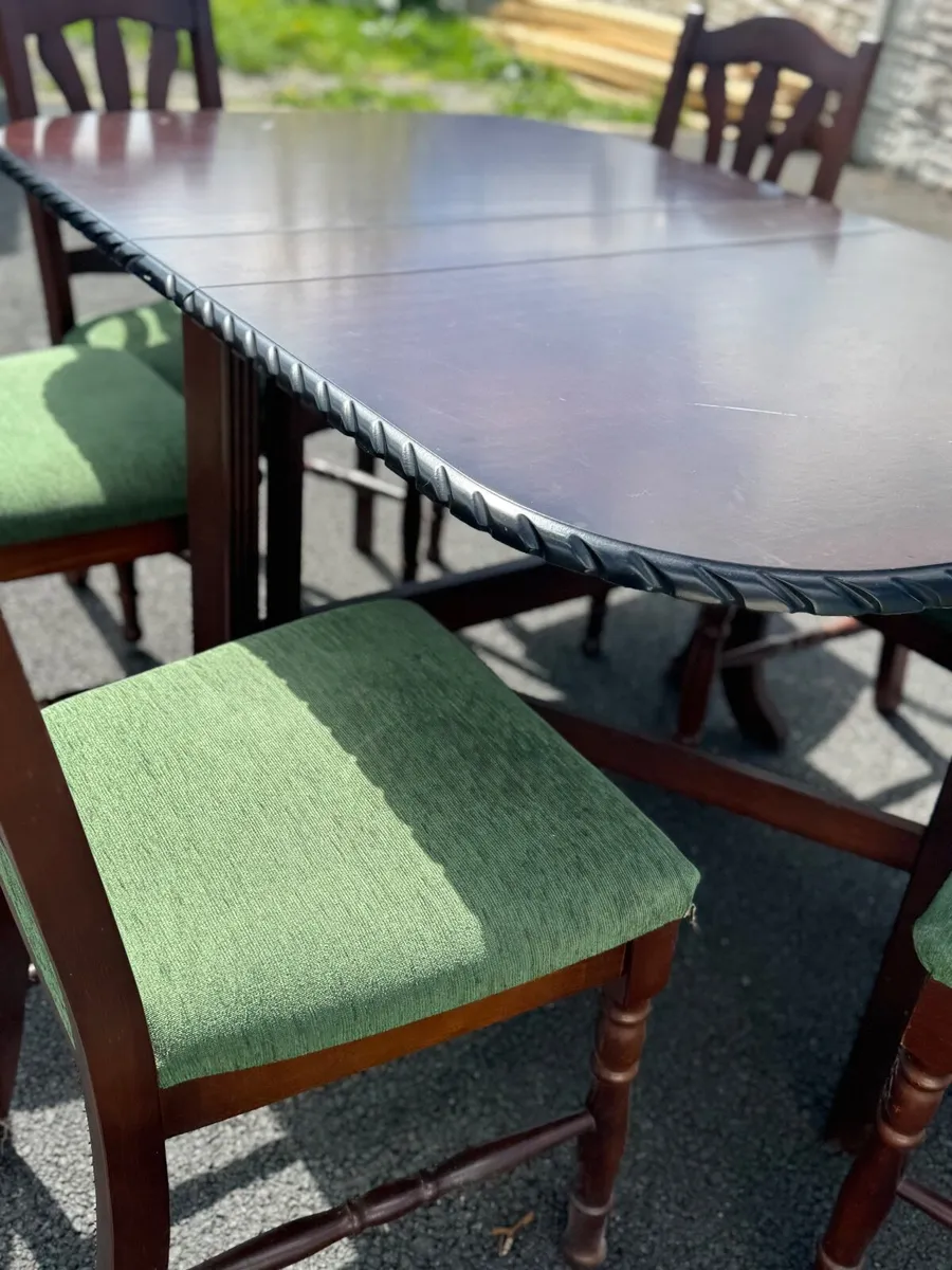 Dining Table with 6 chairs - Image 4