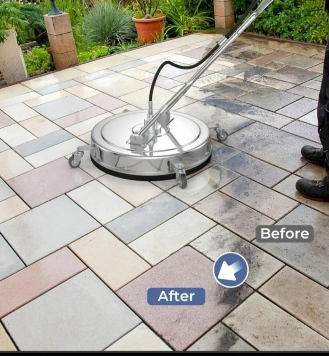 Driveway Paths Tarmac Cement Surface Cleaner 21" - Image 3