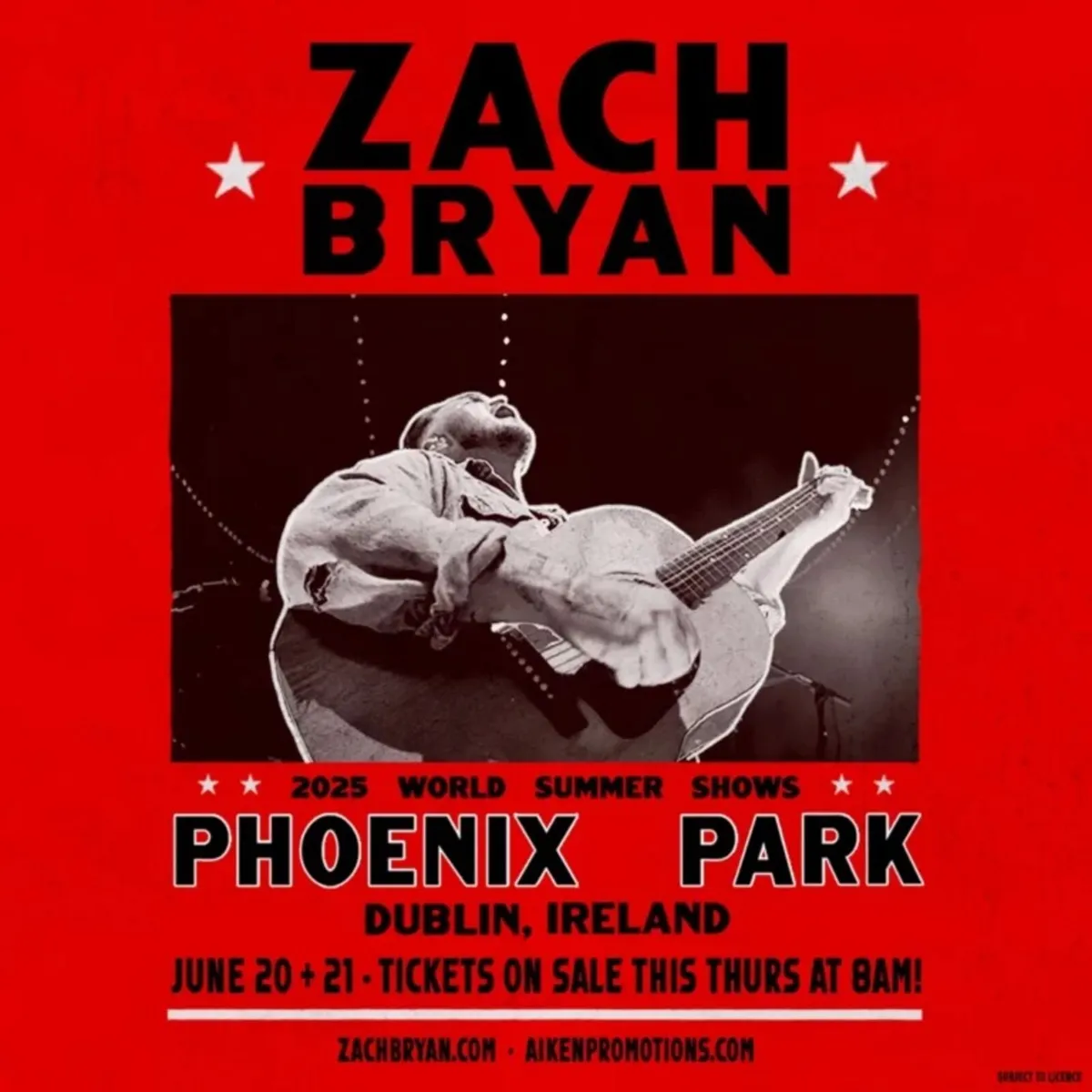 Zach Bryan Tickets for swap