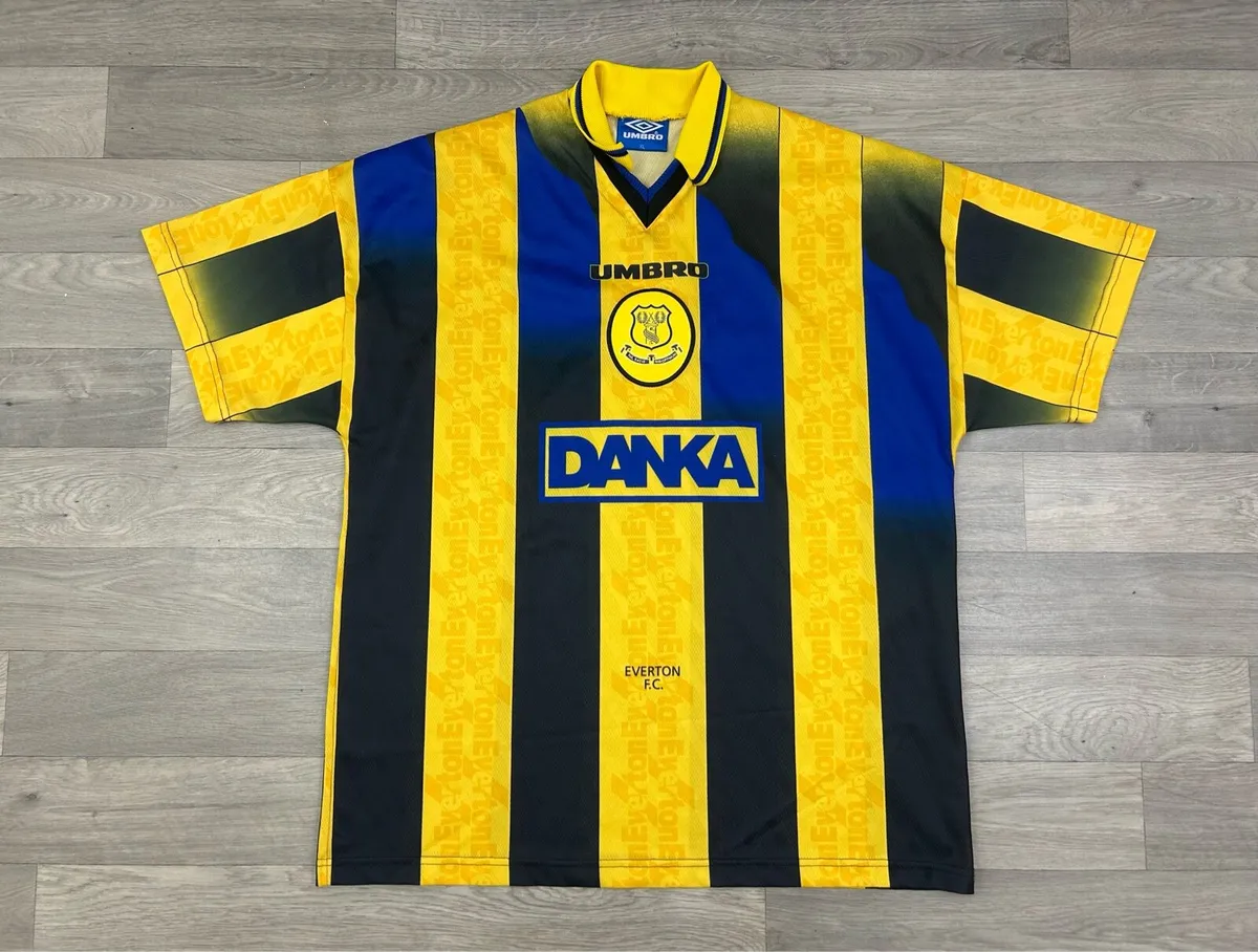 Umbro Everton Liverpool Away Jersey Shirt XL - Image 1