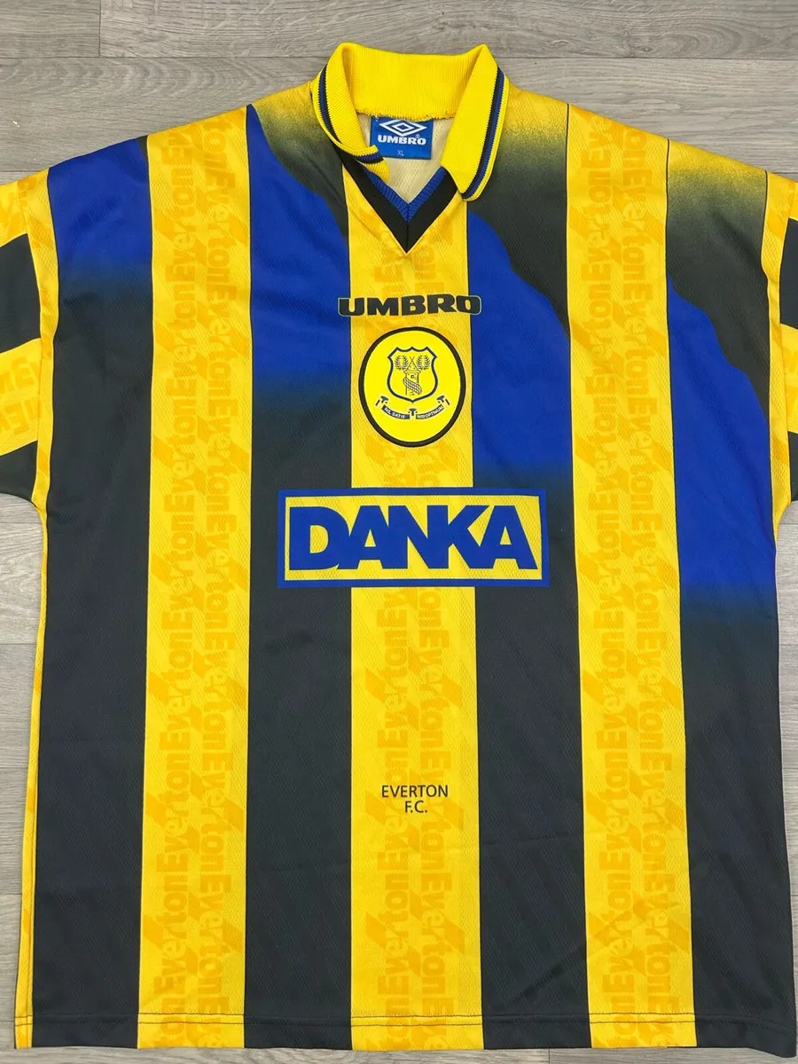 Umbro Everton Liverpool Away Jersey Shirt XL - Image 2