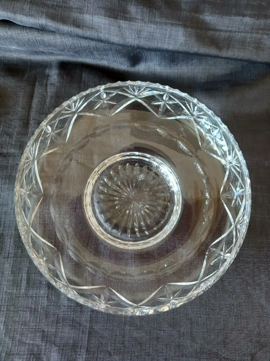 Thomas Webb Lead Crystal Glass Fruit Bowl - Image 2