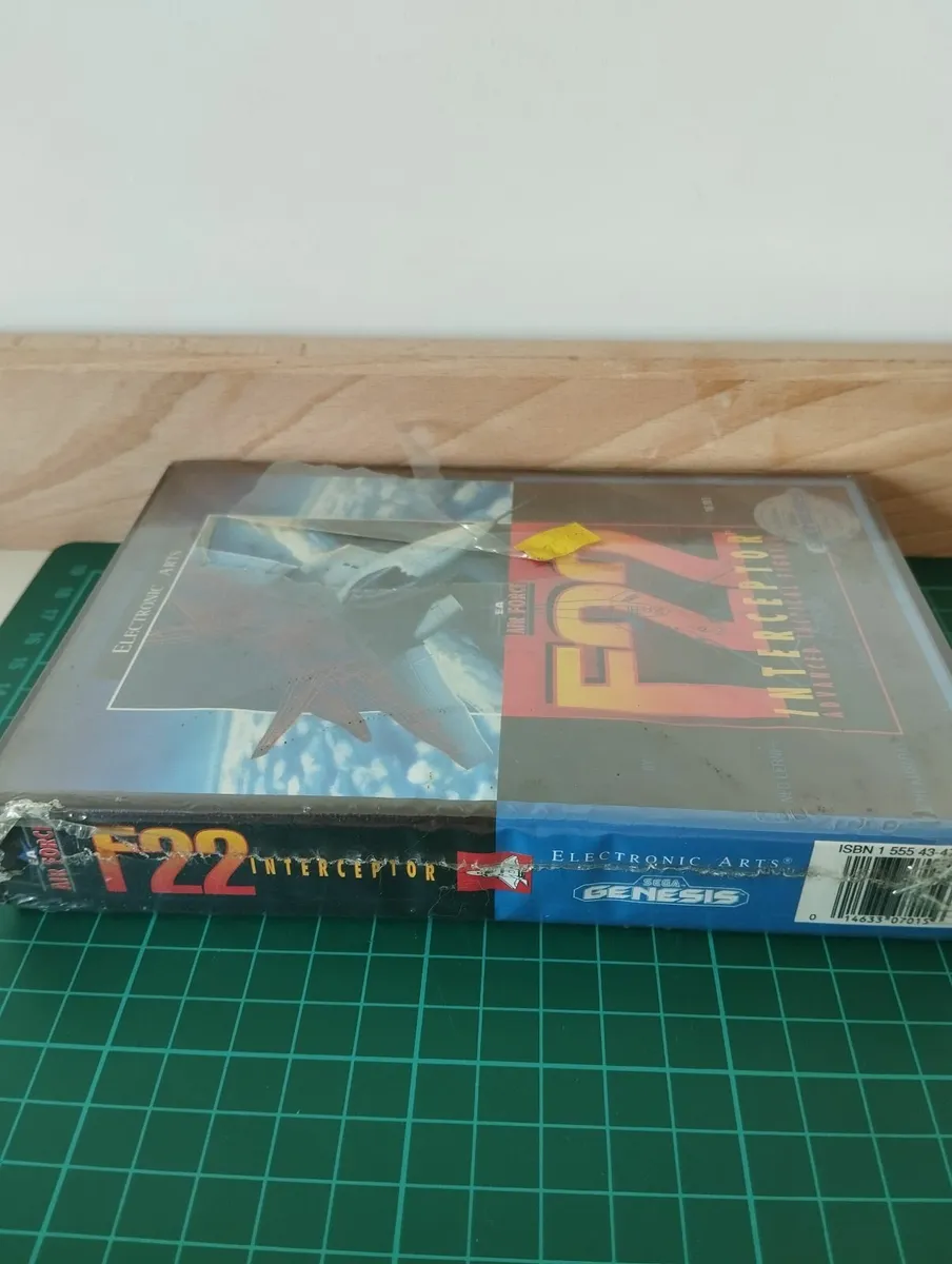 Sega Genesis Game F22 Interceptor Sealed - Image 2