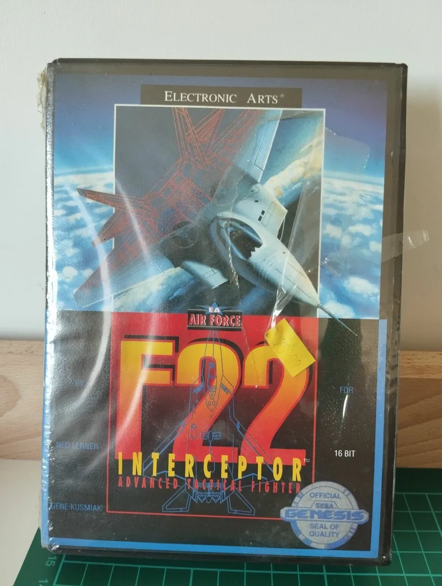 Sega Genesis Game F22 Interceptor Sealed - Image 4