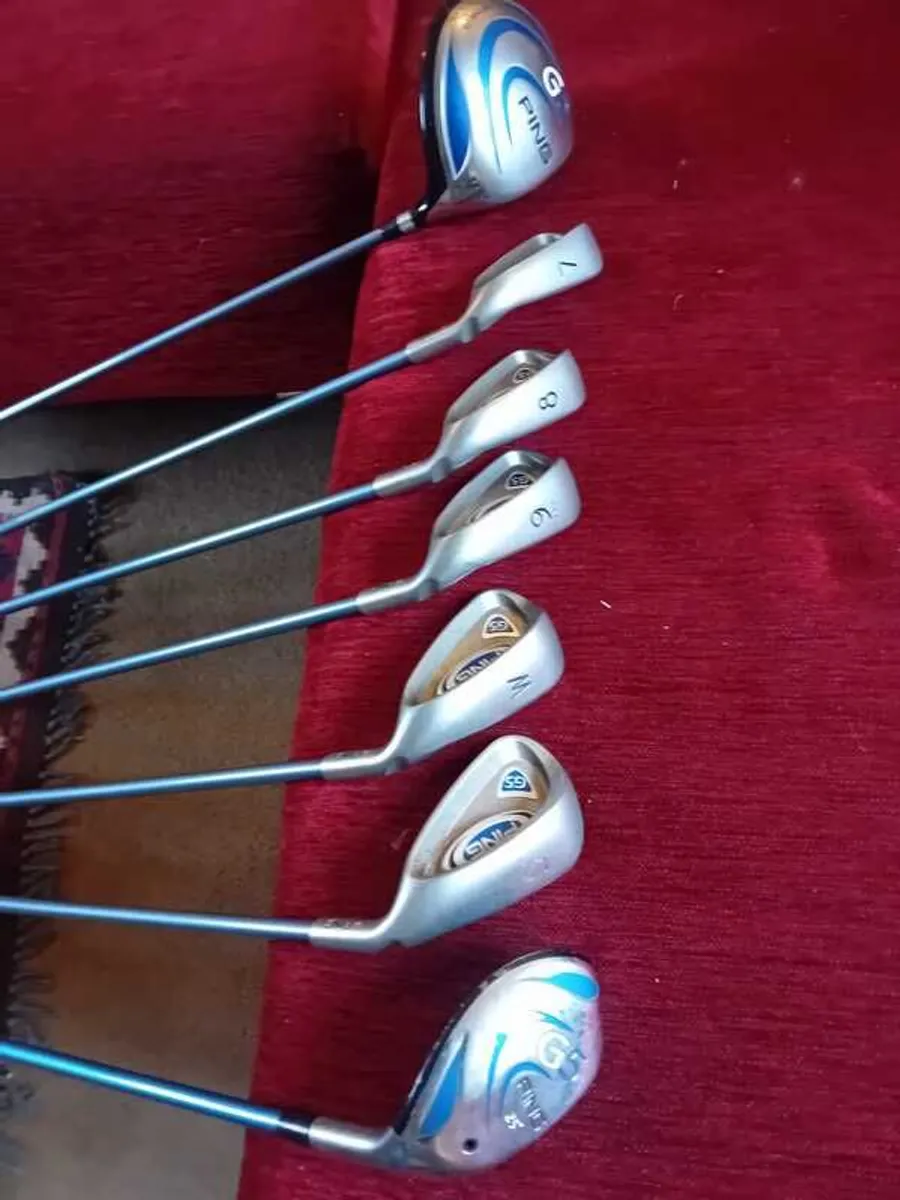 Golf Ping G5 Driver and Irons + full set in Wilson Bag - Image 2