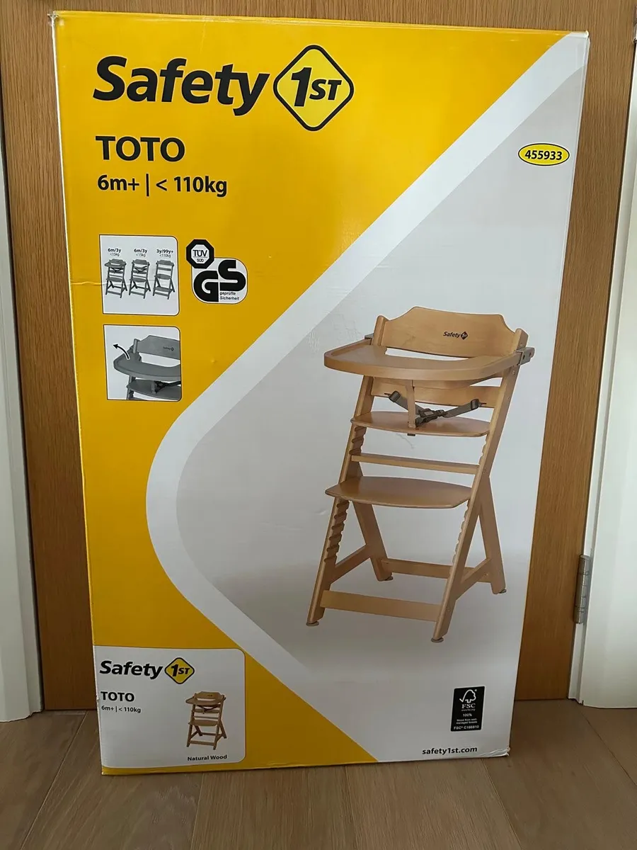 Highchair with bouncer - Image 1