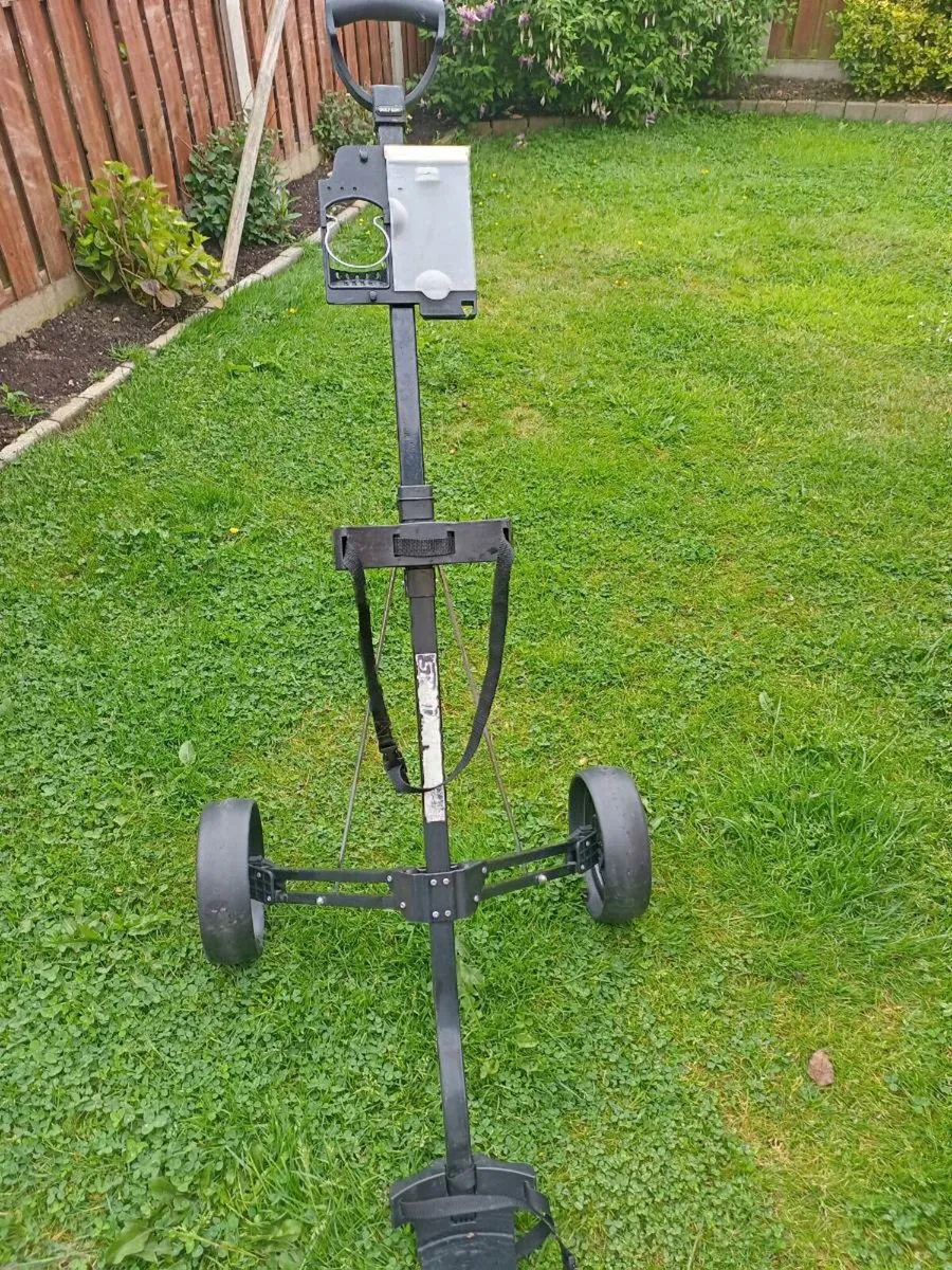 Golf king. Golf trolley. - Image 2