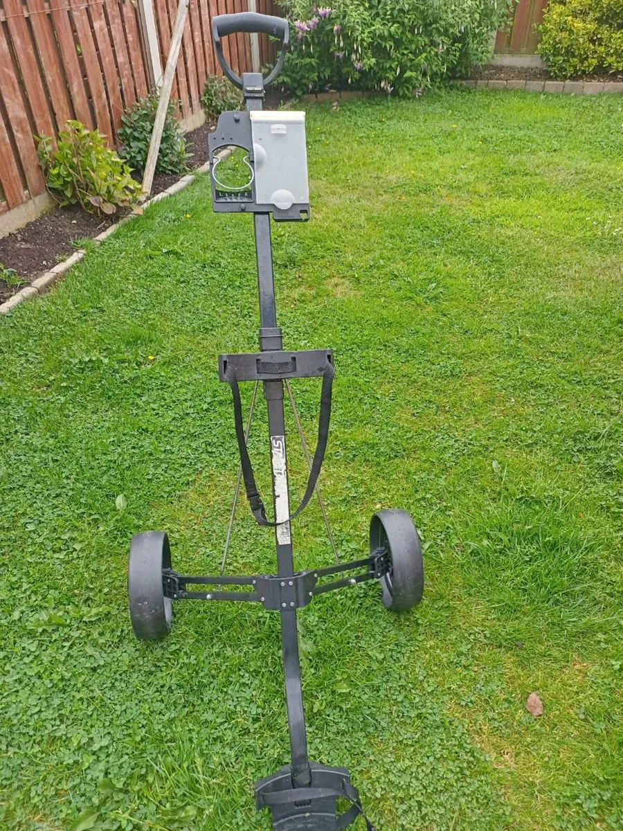 Golf king. Golf trolley. - Image 4