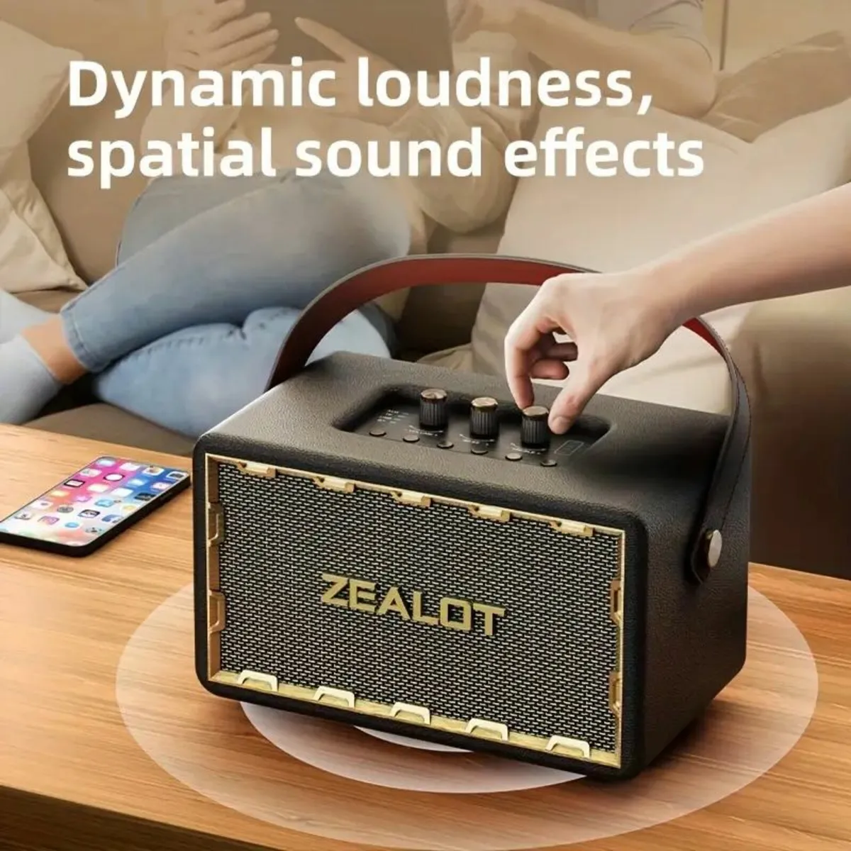 ZEALOT MT01 60W Wireless Speaker - Image 2