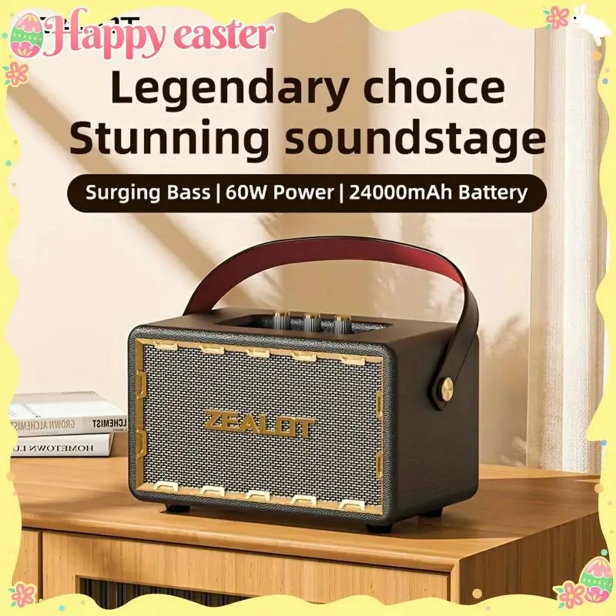 ZEALOT MT01 60W Wireless Speaker - Image 4