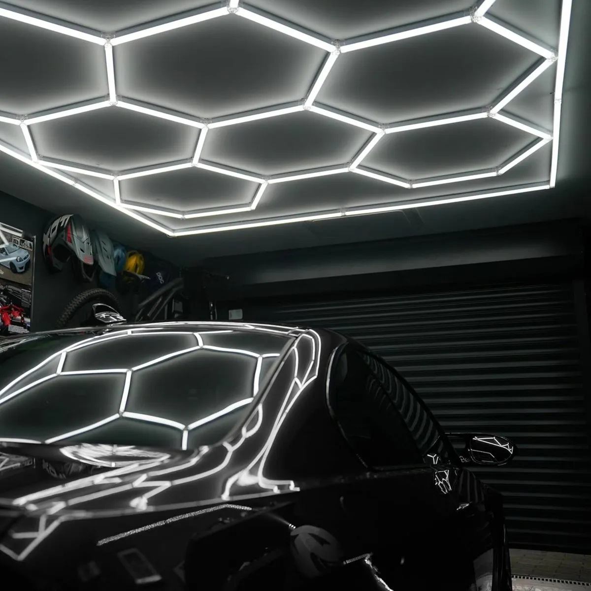 Hexagon Gym LED Lamp 14 Lights ...Free Delivery - Image 2