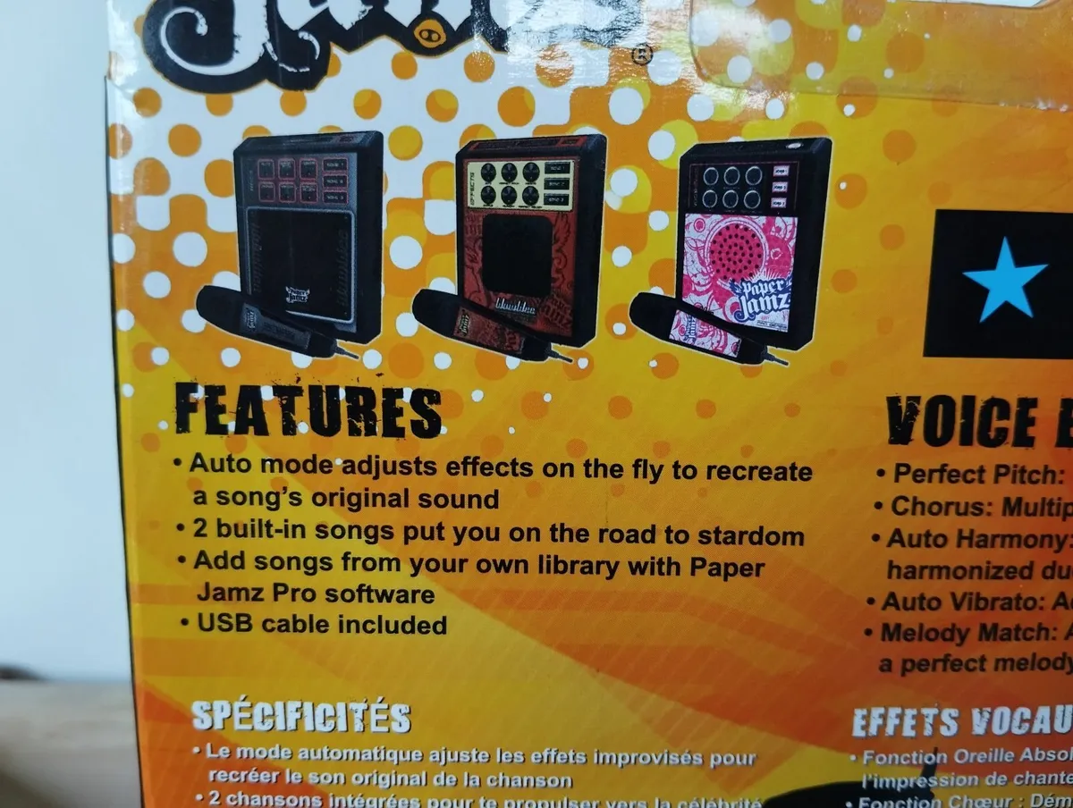 Paper Jamz Pro Series Microphone & Effects Amp - Image 4