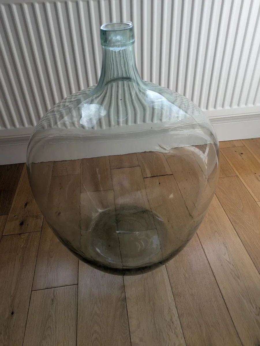 Retro Glass Bottle XL 1950s - Image 1
